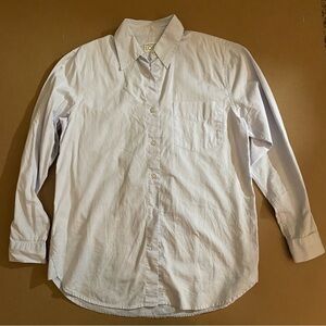Ann Taylor LOFT Classic Collared Long Sleeve Button Down Shirt